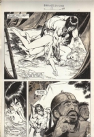 Savage Sword of Conan #118 pg. 28 Comic Art